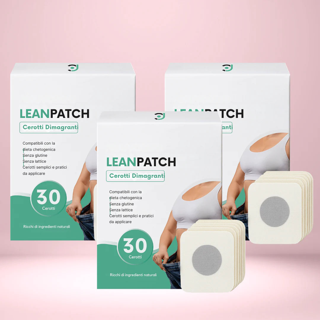 Leanpatch™ | Elimina il grasso ostinato e ritrova la tua forma!