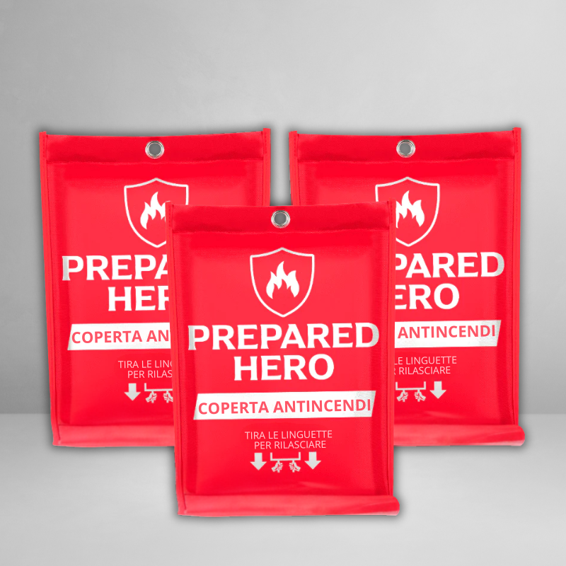 PreparedHero™ | Spegne il fuoco subito, prima che si propaghi