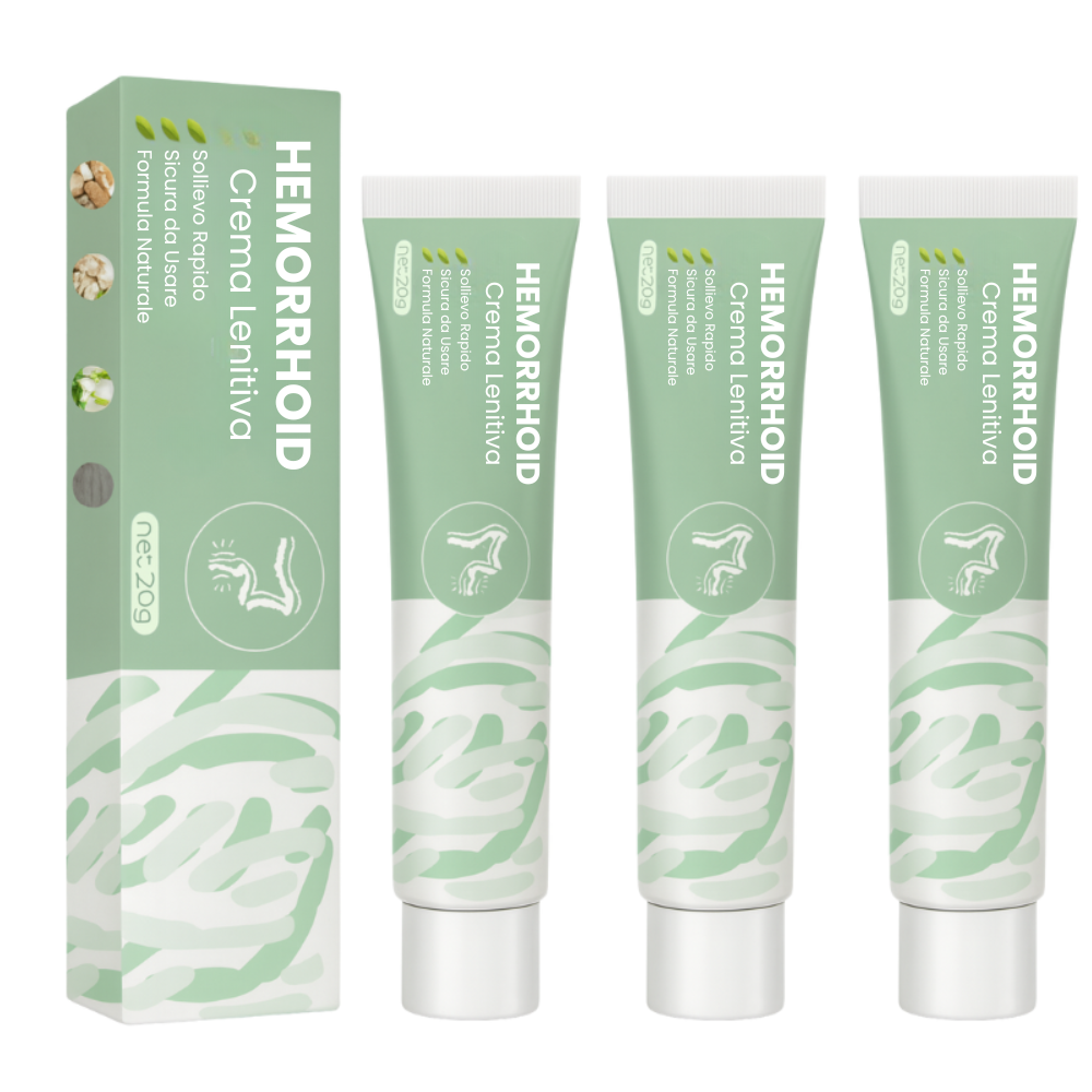 Crema HealVix™ per Emorroidi | Guarisce il 99% delle emorroidi dalla prima applicazione