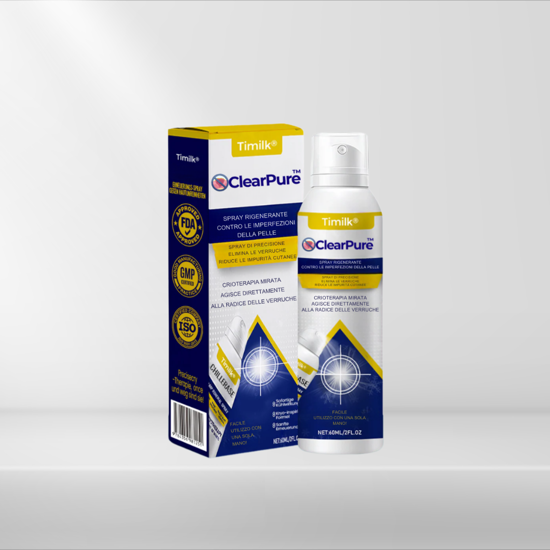 ClearPure™ | Pelle sana e senza imperfezioni!